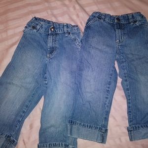 2 pack size 3T Levis for boys
